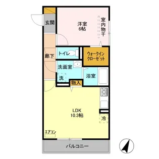 PREMIUM【2階】の間取り