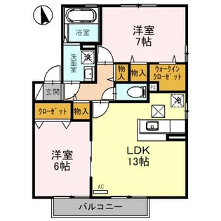 コアロード Ⅴ【1階】の間取り