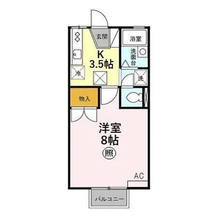 パークサイド【1階】の間取り