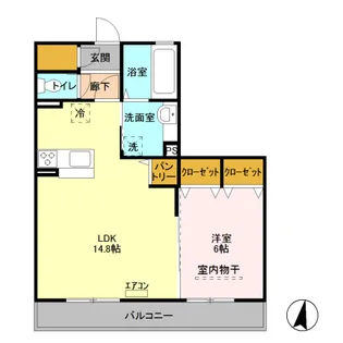 CASA FORESTA【3階】の間取り