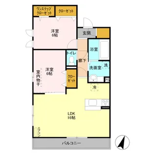 グリーンガーデン【3階】の間取り