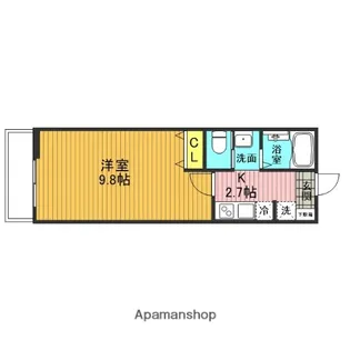 パルジェ日進Ⅱ【305号室】の間取り