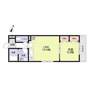 LUGEND大宮【1階】の間取り