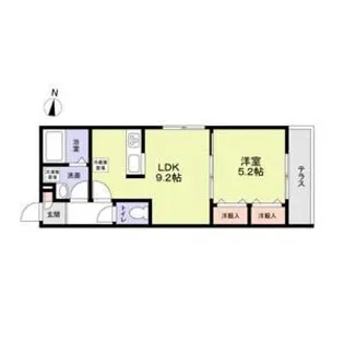 LUGEND大宮【1階】の間取り