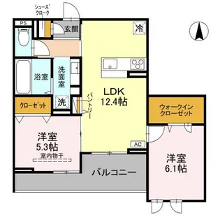 すずらん【2階】の間取り
