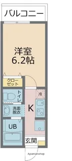 パームコテージ日進19番館【305号室】の間取り