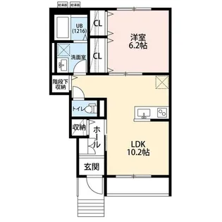FORESTーK【1階】の間取り