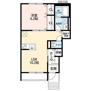 FORESTーK【1階】の間取り
