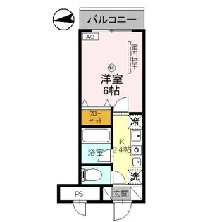 レフィナードスクエア【4階】の間取り