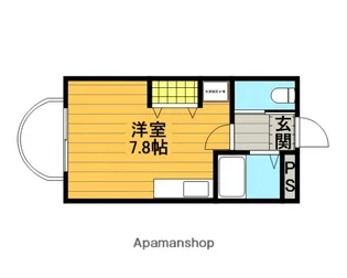 リファインド 領家【3階】の間取り