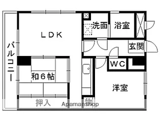 日勝堂ビル【4階】の間取り