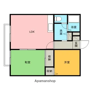 フロイデ【2階】の間取り