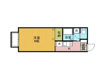 アムール CLEF【1階】の間取り