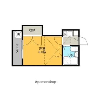 日進プラザB棟【101号室】の間取り