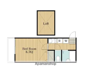 フローラⅠ【2階】の間取り