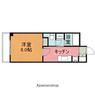 東正ビル【401号室】の間取り