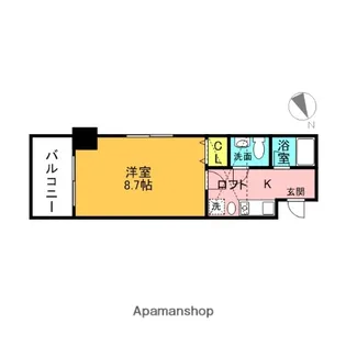 メゾン朋泉高砂【11階】の間取り