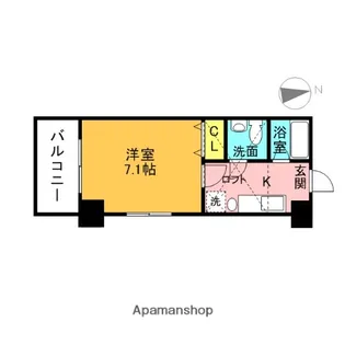 メゾン朋泉高砂【6階】の間取り