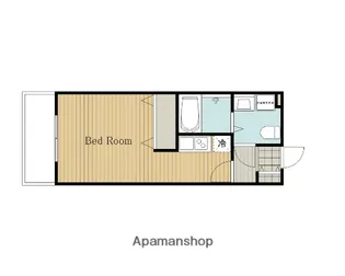 1Rの間取り画像