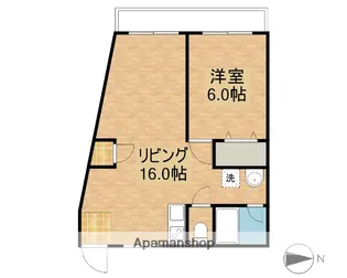 レガシィハイツ【308号室】の間取り