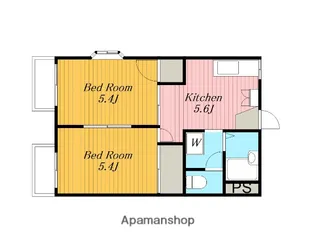 エステート舞【1階】の間取り