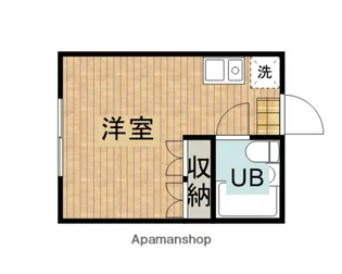 グリーンコーポ晃【101号室】の間取り