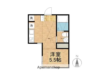 TOYOI6【5号室】の間取り
