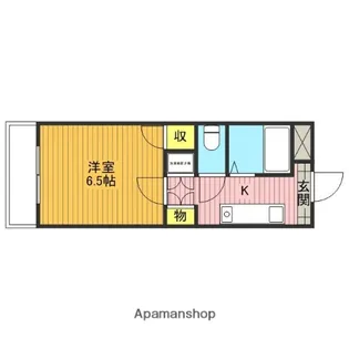 モデーロ花栗【205号室】の間取り