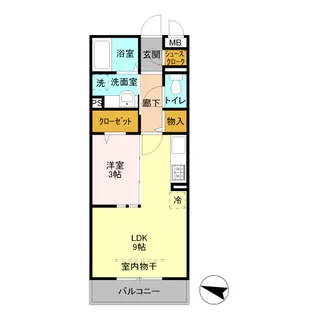 ソラシエスタ【3階】の間取り