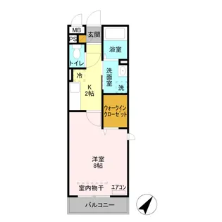 エステリア【3階】の間取り