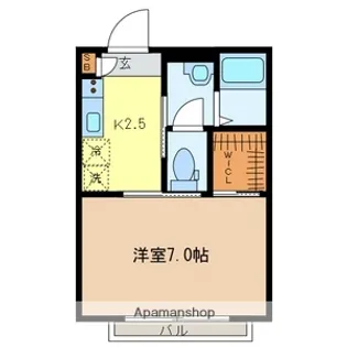 プラザメゾン【2階】の間取り