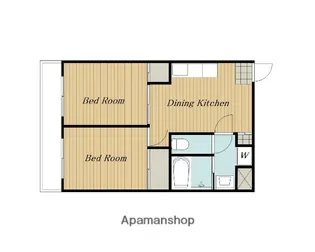 グランドハイム美松【201号室】の間取り