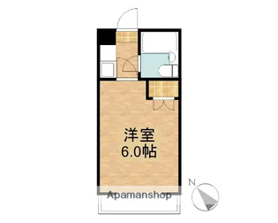 ソレイユⅤ【205号室】の間取り