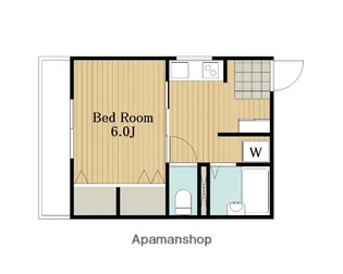 コーポ菊水【2階】の間取り