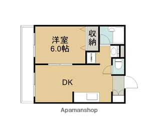 コーポ菊水【2階】の間取り