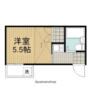 ソレアード【203号室】の間取り