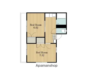 サンレピュート谷塚【1階】の間取り