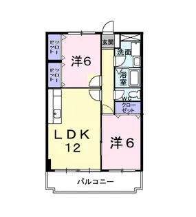 ワンダース【2階】の間取り