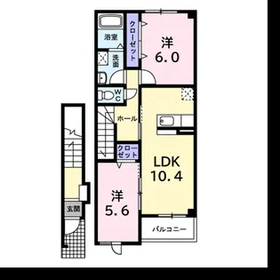 メゾン・マーベラス【2階】の間取り