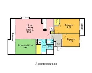 マリオン【105号室】の間取り