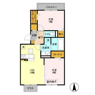 エミネンス【3階】の間取り