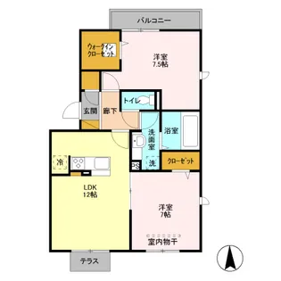 エミネンス【2階】の間取り