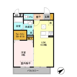 エテルナ【1階】の間取り