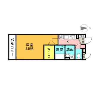 グレイスコート【1階】の間取り