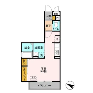 GRANDIR NISSATO【2階】の間取り