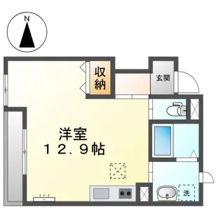 SKYWING HILLS(スカイウィングヒルズ)【1階】の間取り