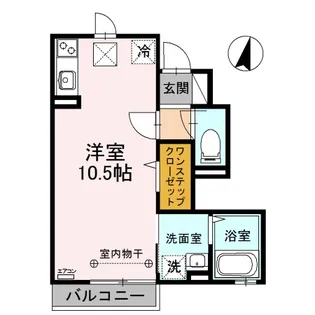 タカラコート【1階】の間取り
