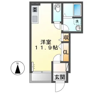 パインズガーデン【1階】の間取り