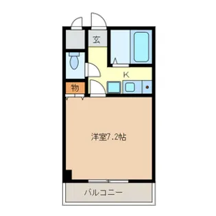 イーグルマンション【205号室号室】の間取り