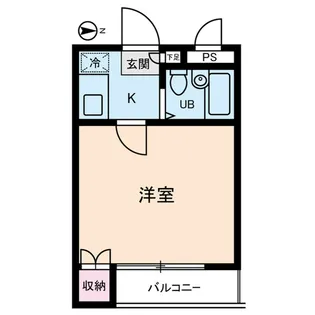 シャインハイム草加新田Ⅰ【2階】の間取り